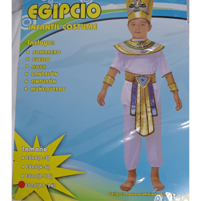 DISFRAZ EGIPCIO