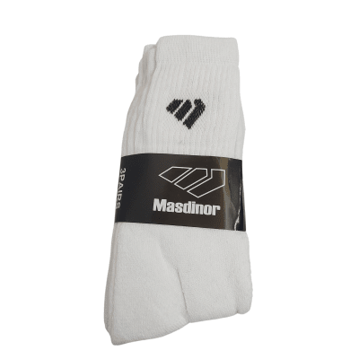 CALCETA TENIS BLANCA MASDINOR