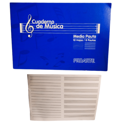 CUADERNO MUSICA PROARTE