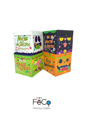 CAJA HALLOWEEN 22X22