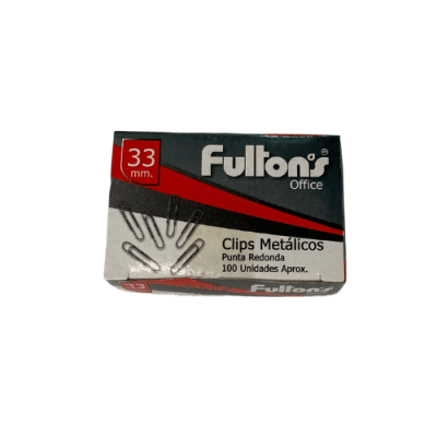 CLIPS METALICOS FULTONS