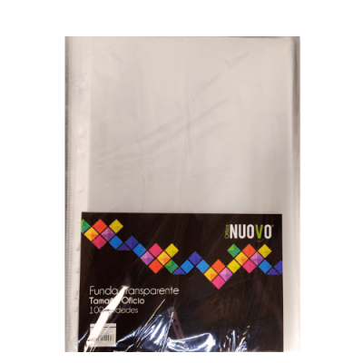 FUNDA TRANSPARENTE OFICIO