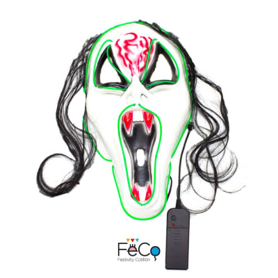MASCARA LED GRITO