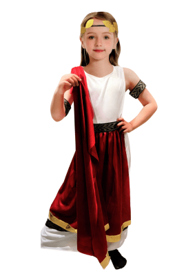 DISFRAZ  ROMANO/GRIEGA NIÑA
