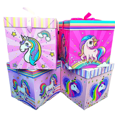 CAJA REGALO 22X22 PONY