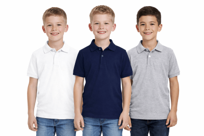 POLERA PIQUE NIÑO