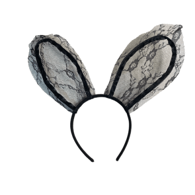 OREJA CONEJO ENCAJE