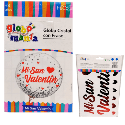 GLOBO BURBUJA FRASES