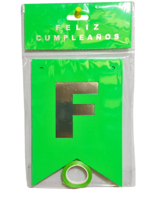 GUIRNALDA FLUOR FELIZ CUMPLE