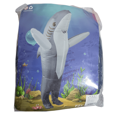 DISFRAZ INFLABLE TIBURON
