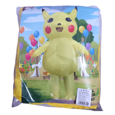 DISFRAZ INFLABLE PIKACHU
