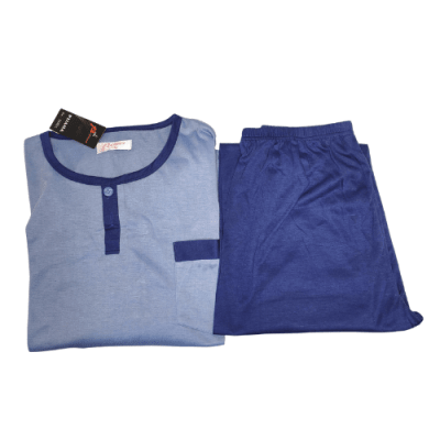 PIJAMA ALGODON LARGO HOMBRE