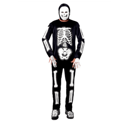 DISFRAZ ESQUELETO
