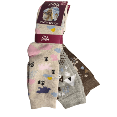 CALCETA MUJER WINTER SEASON TOALLA