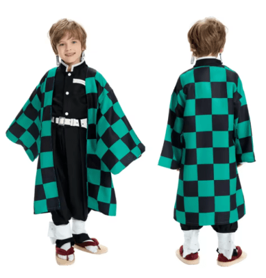 DISFRAZ TANJIRO NIÑO