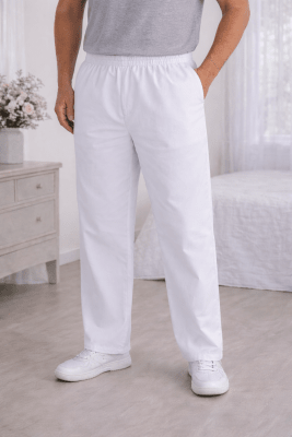 PANTALON LISO BLANCO #
