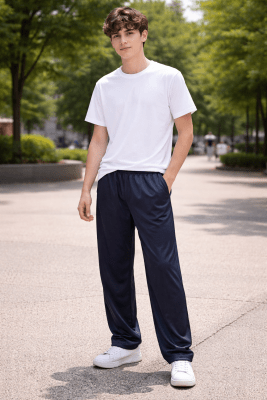 BUZO PANTALON AZUL @
