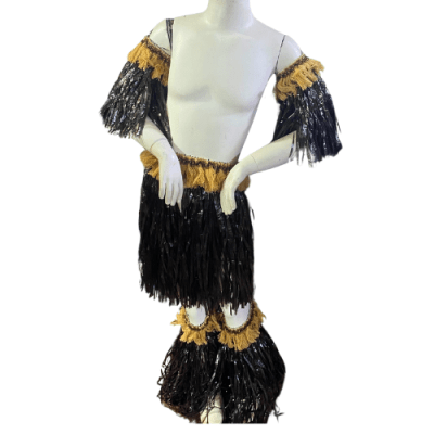 TRAJE PASCUENSE RAFIA HOMBRE