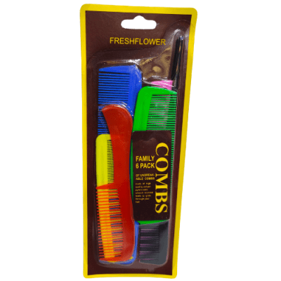 SET PEINETAS X6