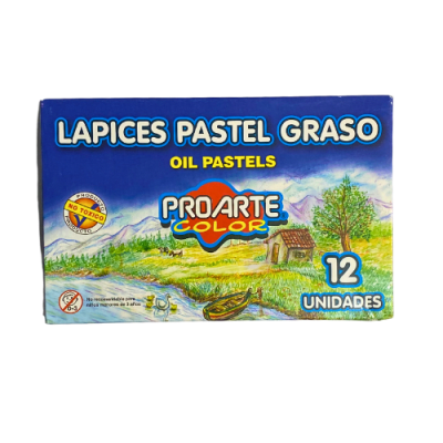 LAPICES PASTEL GRASO 12C PROARTE