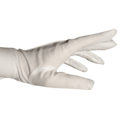 GUANTE BLANCO C/BROCHE