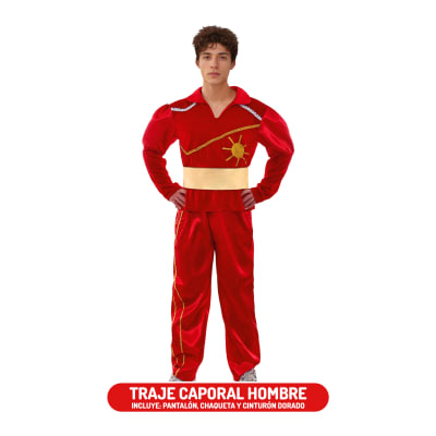 TRAJE CAPORAL HOMBRE