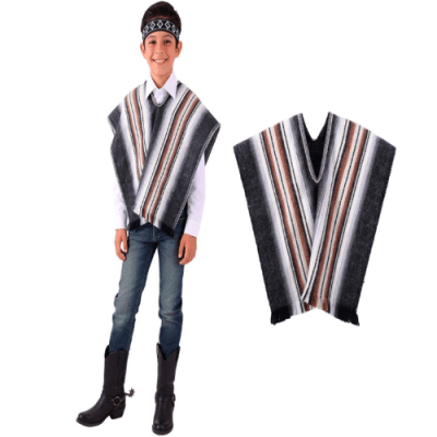 SET PONCHO MAPUCHE