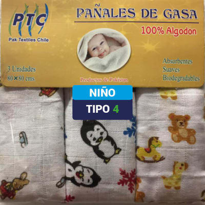 PAÑAL ESTAMPADO
