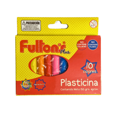 PLASTICINA  10C FULTONS