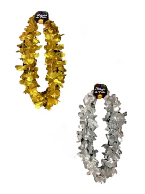 COLLAR FLORES METALICO