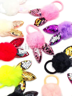 COLET POMPOM CONEJO