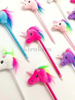 LAPIZ UNICORNIO PELUCHE