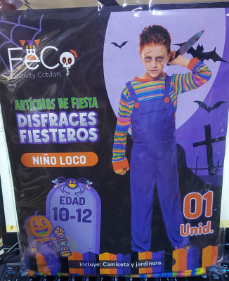 DISFRAZ CHUKI IMP