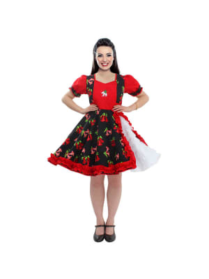 VESTIDO 13/14 FLOREADO