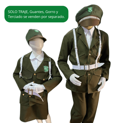 TRAJE CARABINERA #