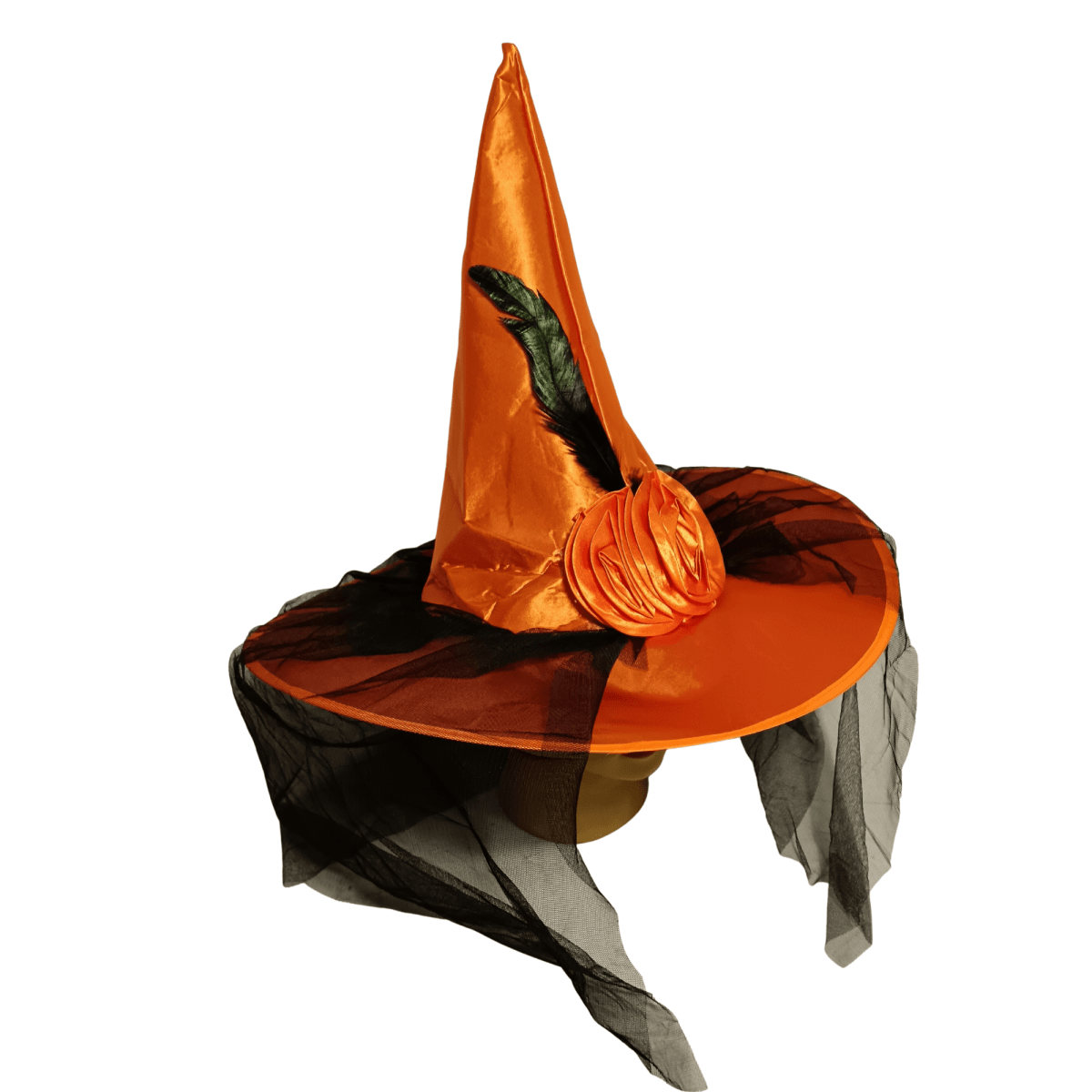 SOMBRERO BRUJA CON ROSA3