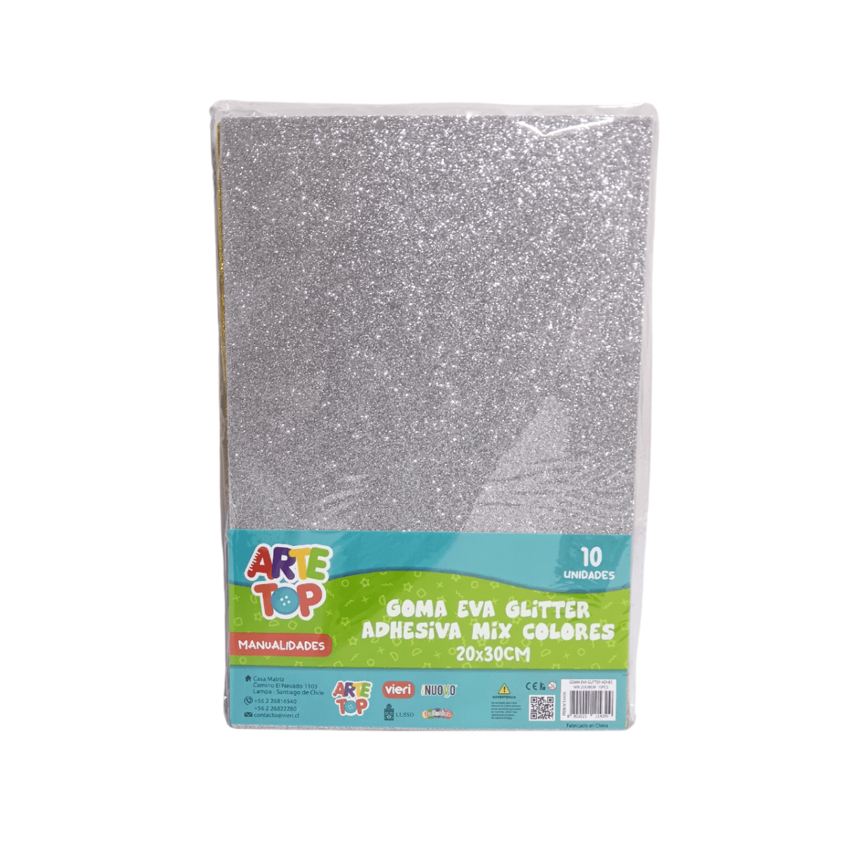 SET GOMA EVA GLITTER AUTOADHESIVA1