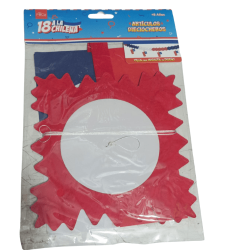 GUIRNALDA BANDERA PAPEL 40cm *2 mt2