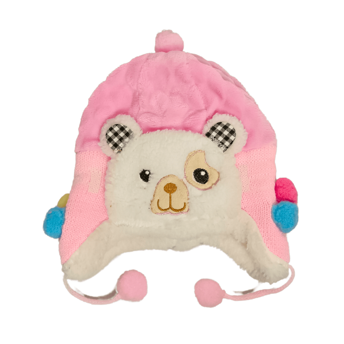 GORRO CHAVO BEBE POMPOM3