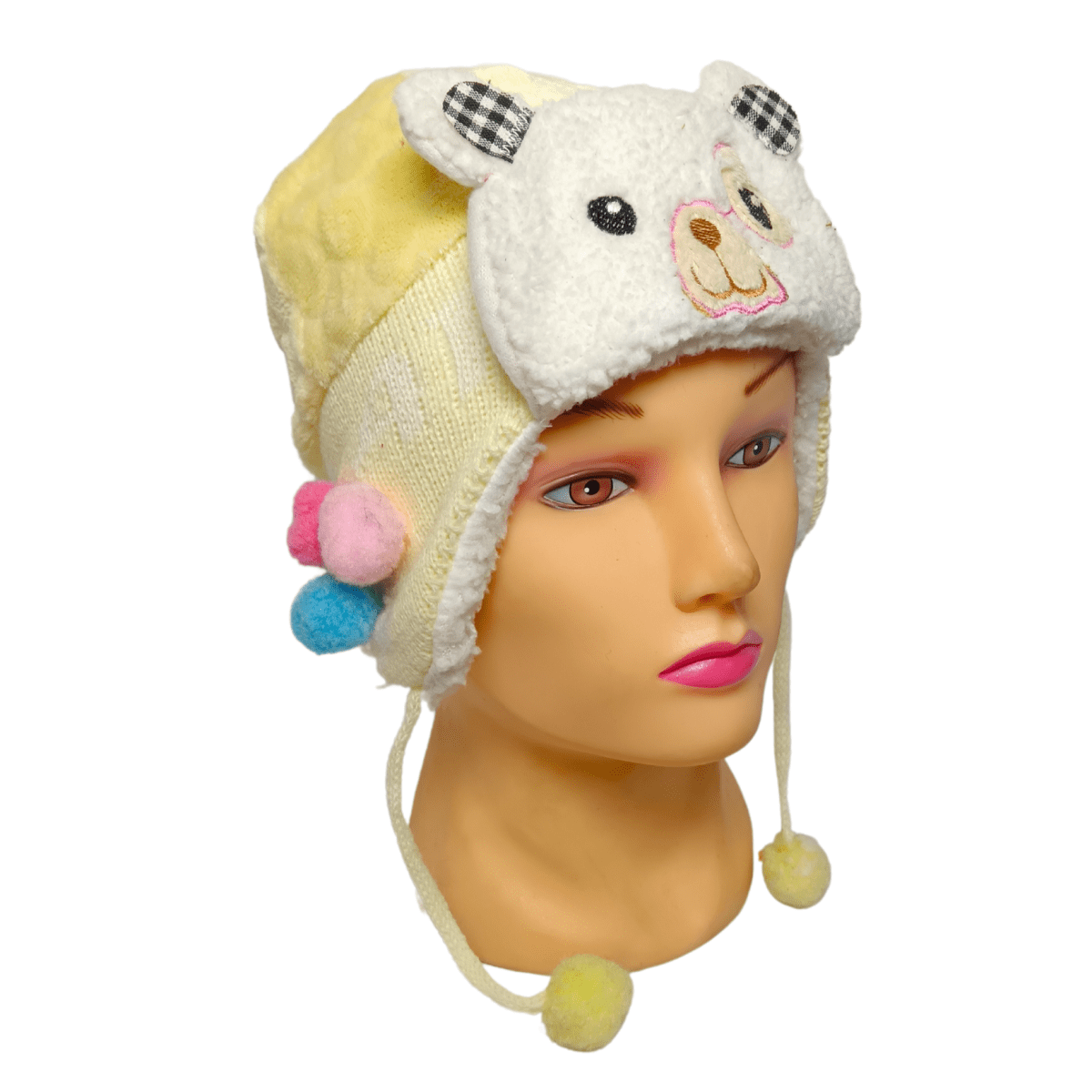 GORRO CHAVO BEBE POMPOM2