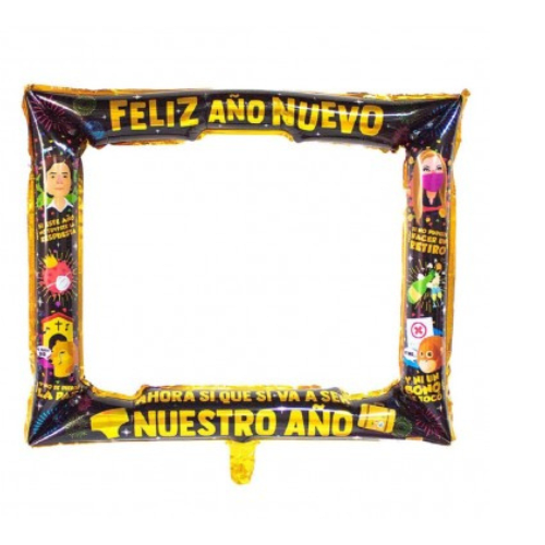 GLOBO MARCO SELFIE AÑO NUEVO2