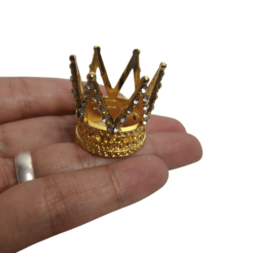 CORONA METALICA MINI 2.5 CM #2