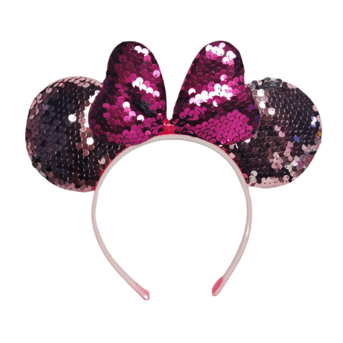 OREJA MINIE ROSADA LENTEJUELA3
