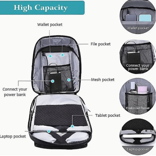 MOCHILA LED NIÑA/O1