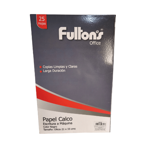 PAPEL CALCO FULTONS #1