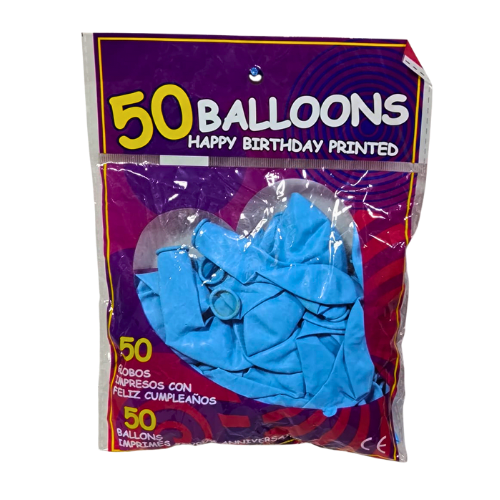 GLOBO LATEX X50 BALLONS1