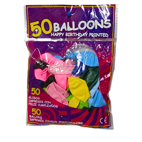 GLOBO LATEX X50 BALLONS5
