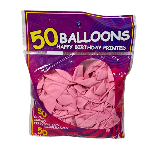 GLOBO LATEX X50 BALLONS8