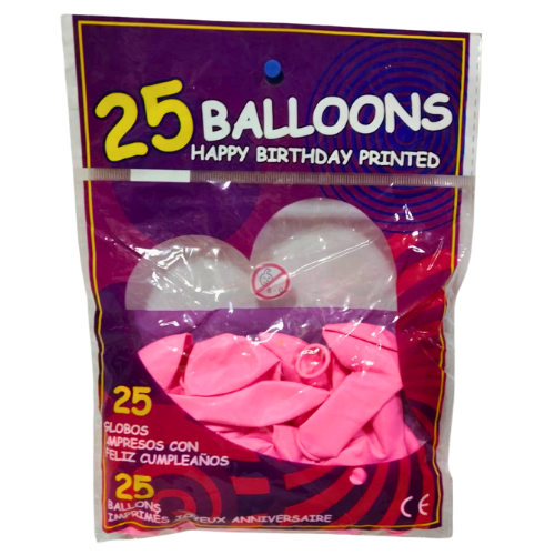 GLOBO LATEX X25 BALLONS2