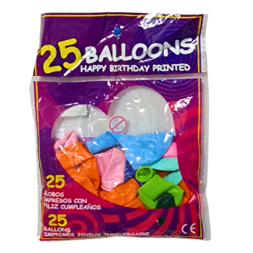 GLOBO LATEX X25 BALLONS4